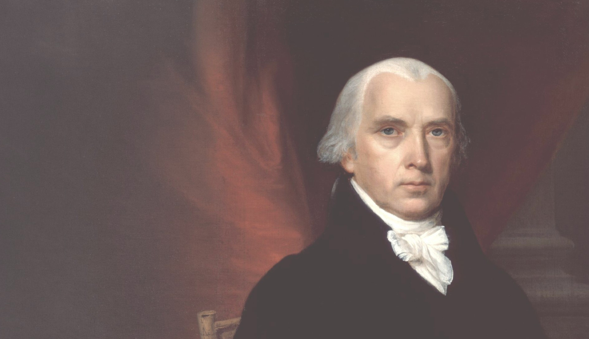 James Madison portrait used for self-governance quote