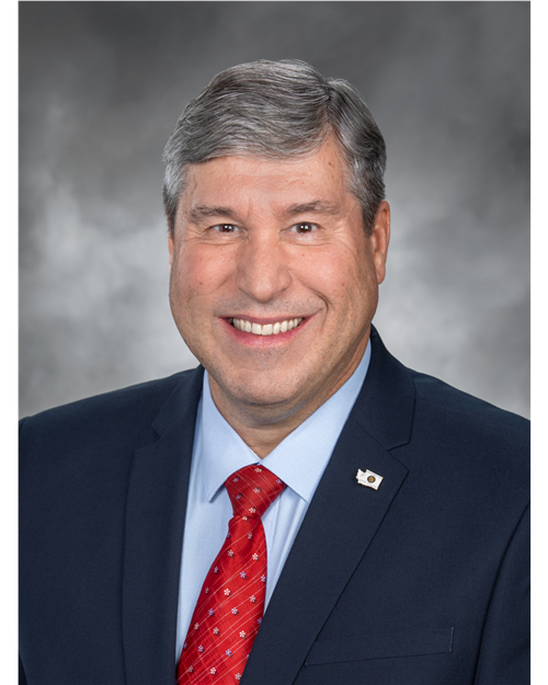 Portrait of Representative Keaton